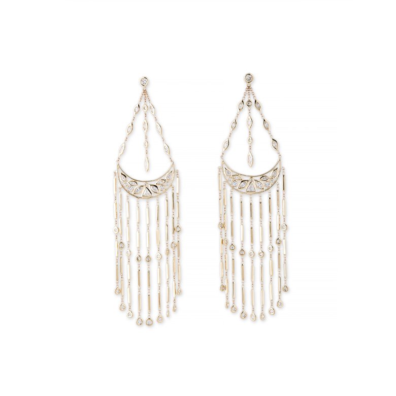 <strong>Jacquie Aiche</strong>, Diamond Showers earrings<br />