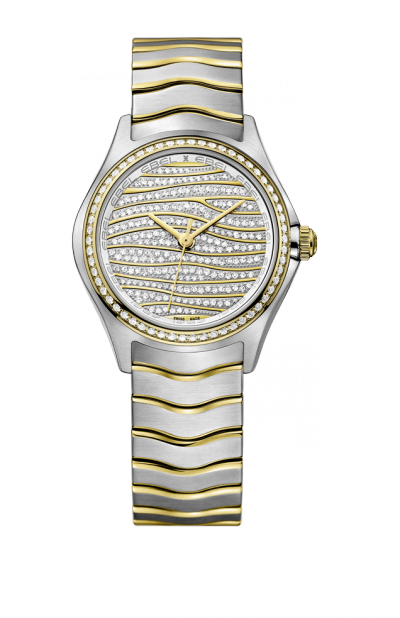 Gold and Steel Come Together in New EBEL Wave Lady Watch