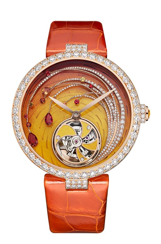 <strong>Chaumet</strong>, Les Ciels de Chaumet high jewelry collection, Soleil Tourbillon watch