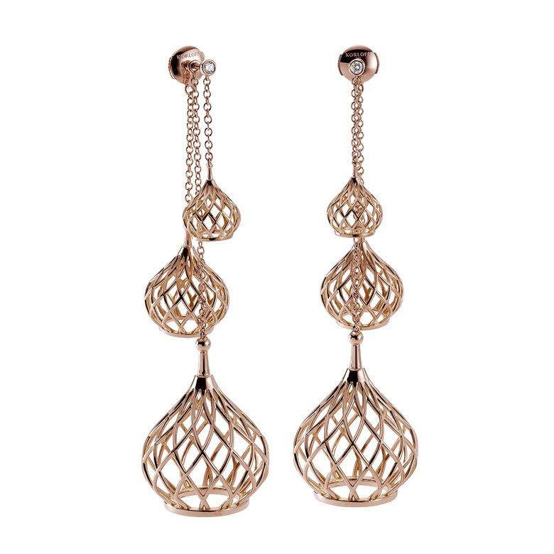 <strong>Korloff</strong>, Let Me Out earrings<br />
 