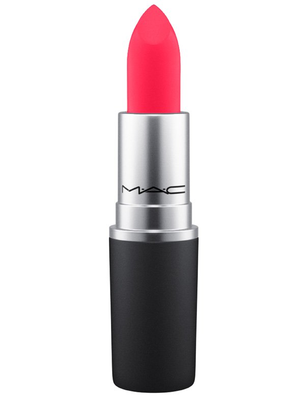 M.A.C, Powder Kiss lipstick in Fall In Love