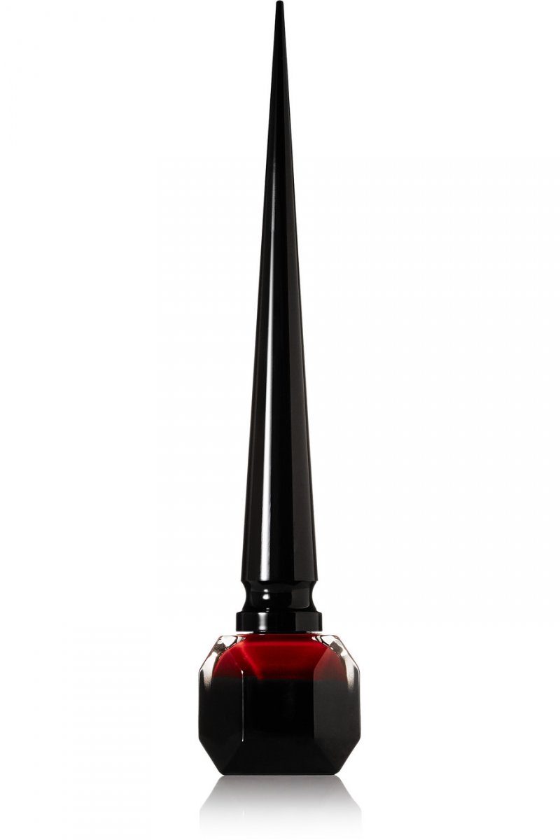 <strong>Christian Louboutin</strong> nail polish in Rouge Louboutin<br /> <em>Via Net-a-Porter</em><br />