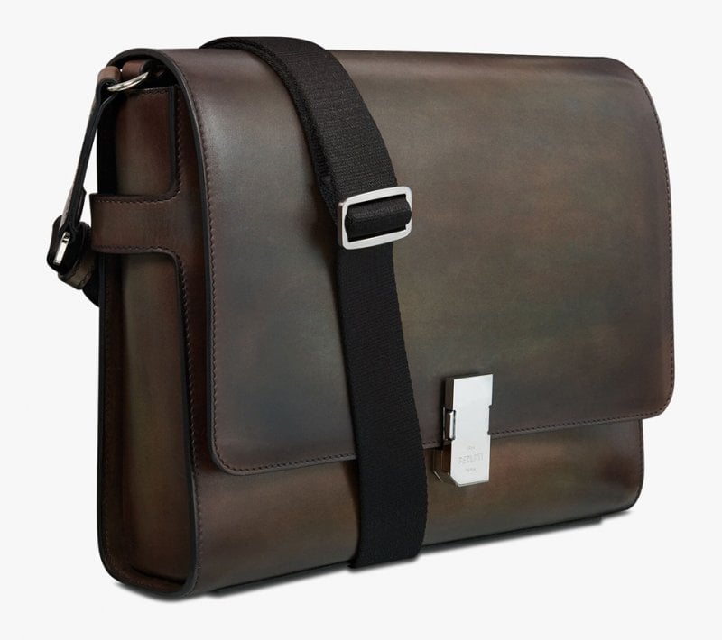 <strong>Berluti</strong>, Prisme messenger bag<br />
&nbsp;