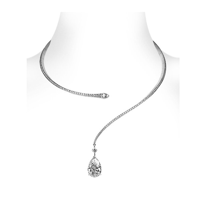 <strong>Boucheron</strong>, Eternity diamond high jewelry necklace<br />
 