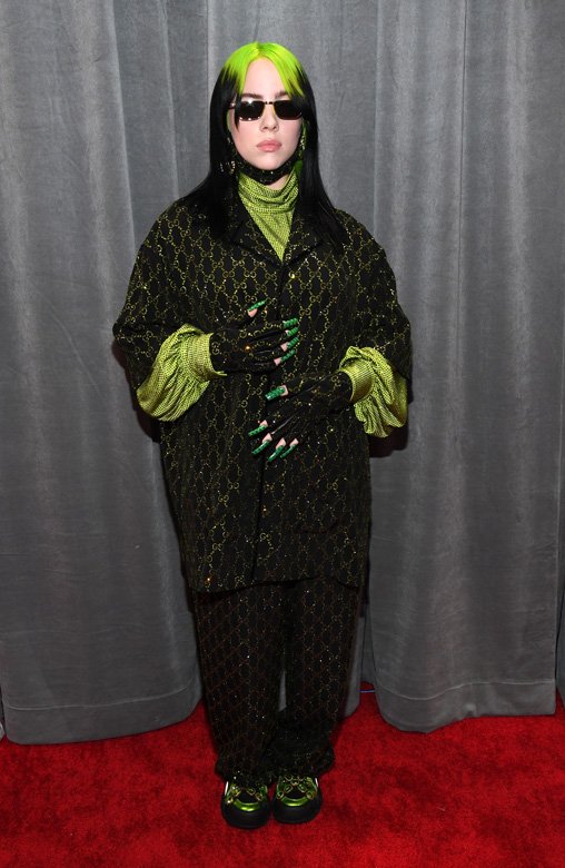 <strong>-Billie Eilish </strong>in <strong>Gucci</strong>