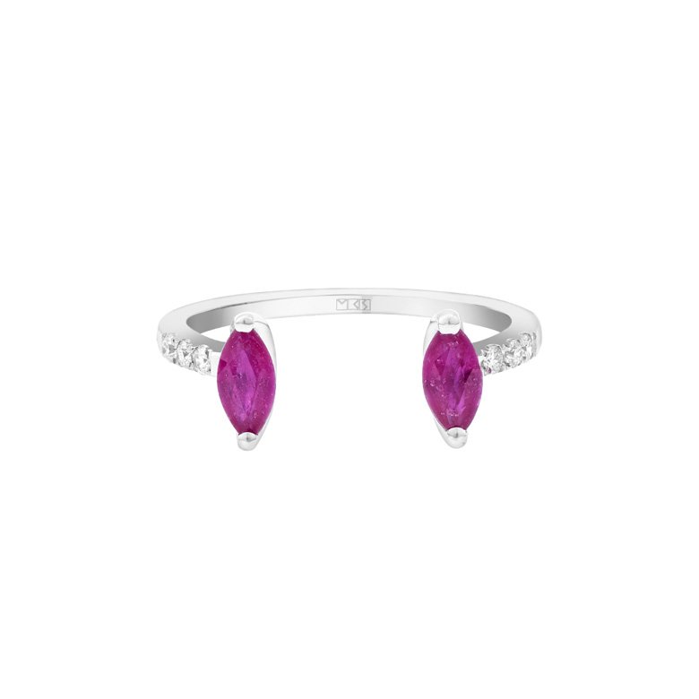 <strong>MKS Jewellery</strong>, Floating Gems ring<br />
 