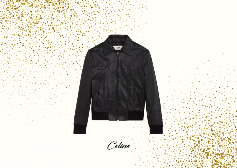 Gift of the Day – CELINE Homme Leather Jacket
