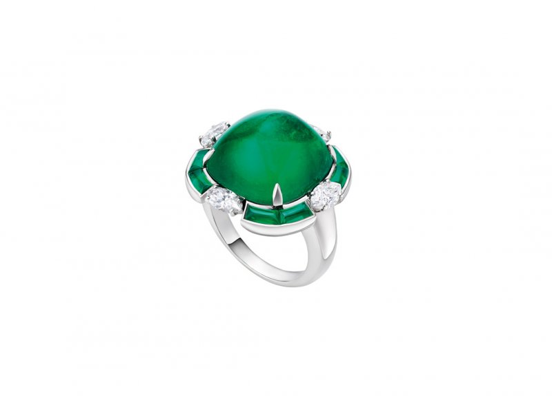 <strong>Bvlgari</strong>, Cinemagia high jewelry collection, Gina ring<br />
 