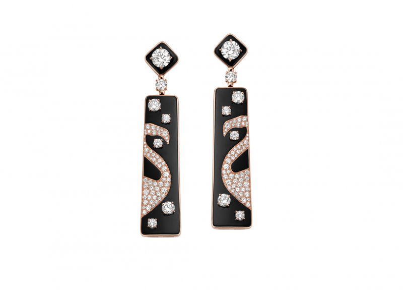 <strong>Bvlgari</strong>, Wild Pop high jewelry collection, Flamingos earrings<br />
 