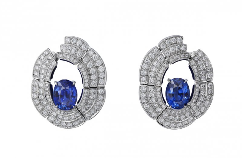 <strong>Cartier</strong> [Sur]Natural high jewelry collection earrings