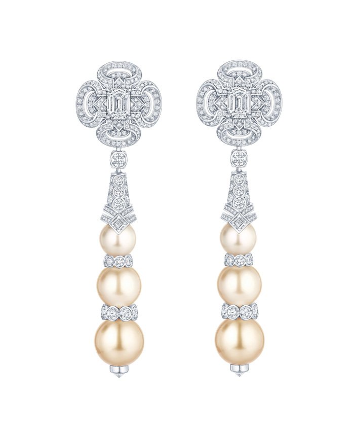 <strong>Louis Vuitton</strong>, Conquête Regalia high jewelry collection earrings<br />