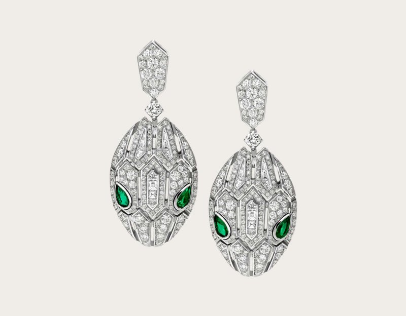 <strong>Bvlgari</strong>, Serpenti high jewelry earrings<br />
 