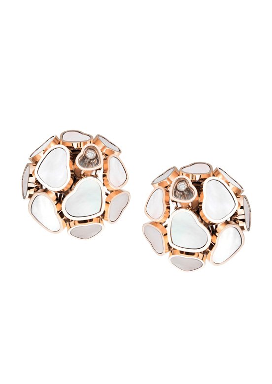 <strong>Chopard</strong>, Happy Hearts earrings<br />
 