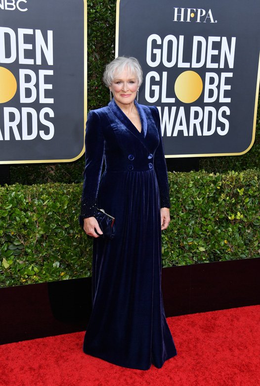 <strong>Glenn Close</strong> in <strong>Giorgio Armani</strong><br /> <em>Photo Courtesy of Getty Images </em><br />
 