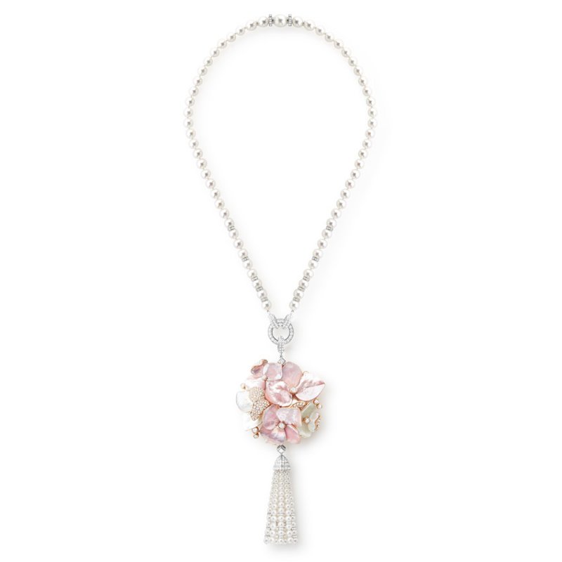 <strong>Boucheron</strong>, Nature Triomphante high jewelry collection, Nuage de Fleurs necklace