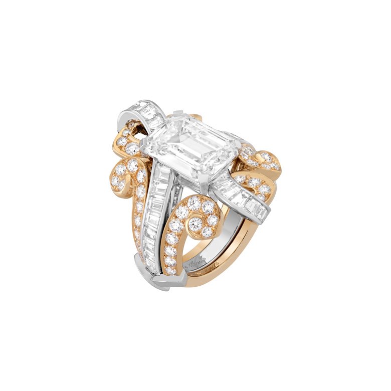 <strong>Van Cleef & Arpels</strong>, Rome & Juliet high jewelry collection, Specchio ring<br />
 