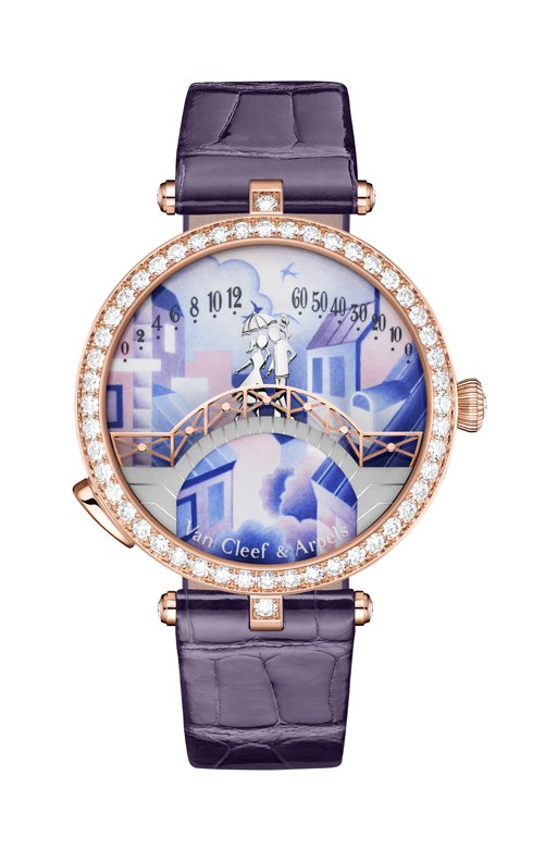 <p><strong>Van Cleef & Arpels</strong>, Pont des Amoureux Jour watch</p>
