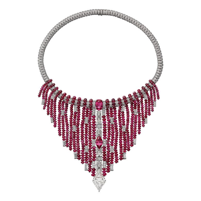 <strong>Cartier</strong>, Coloratura high jewelry collection, Kanaga necklace<br />
 