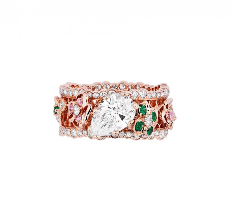 <strong>Dior</strong>, Dior Dior Dior high jewelry collection, Dentelle Tulle Illusion ring<br />
 