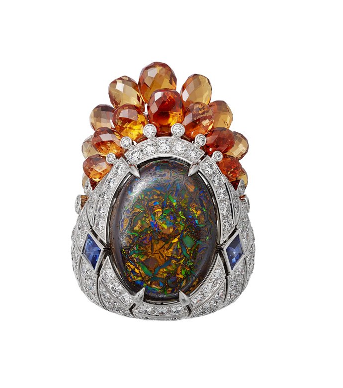<strong>Cartier</strong>, Magnitude high jewelry collection, Zemia ring<br />
 