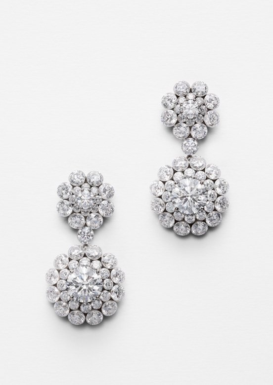 <strong>Chopard</strong>, Magical Setting high jewelry collection earrings<br />
 