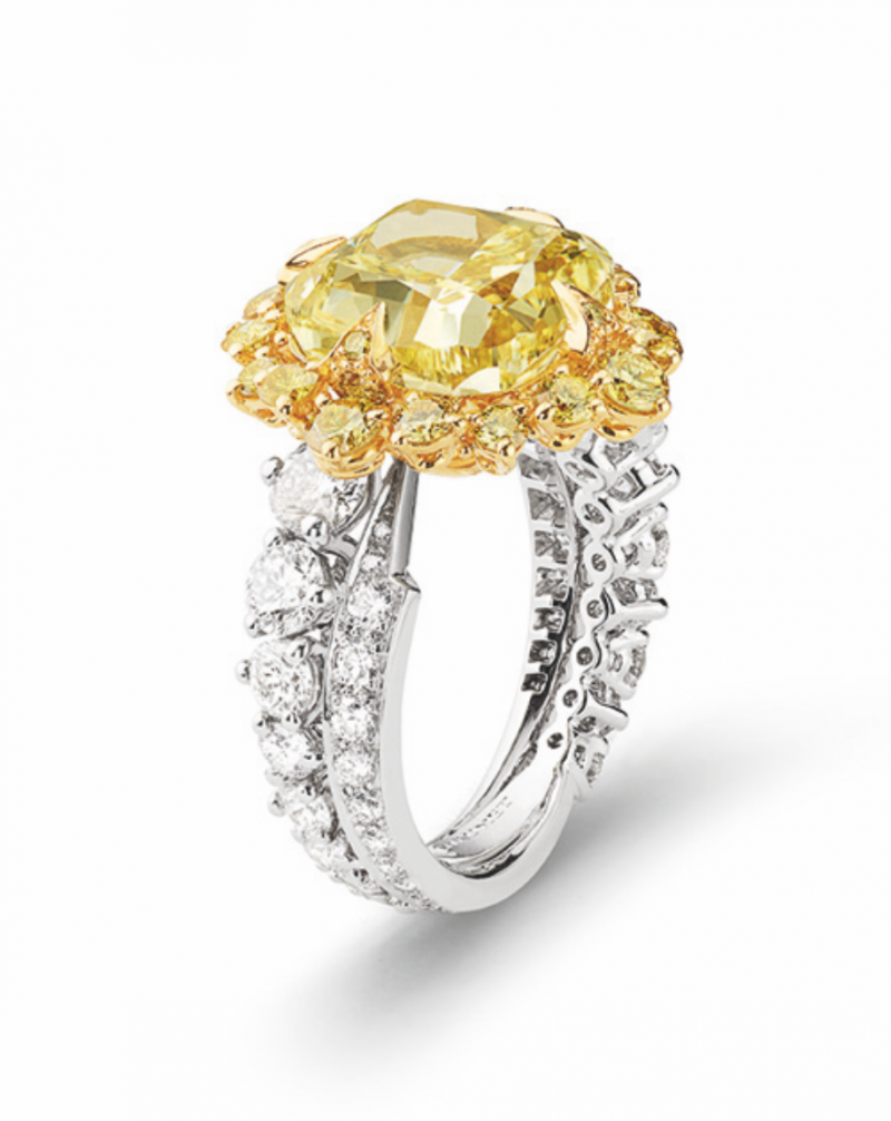 <strong>Chaumet</strong>, Les Ciels de Chaumet high jewelry collection, Soleil Glorieux ring<br />
 