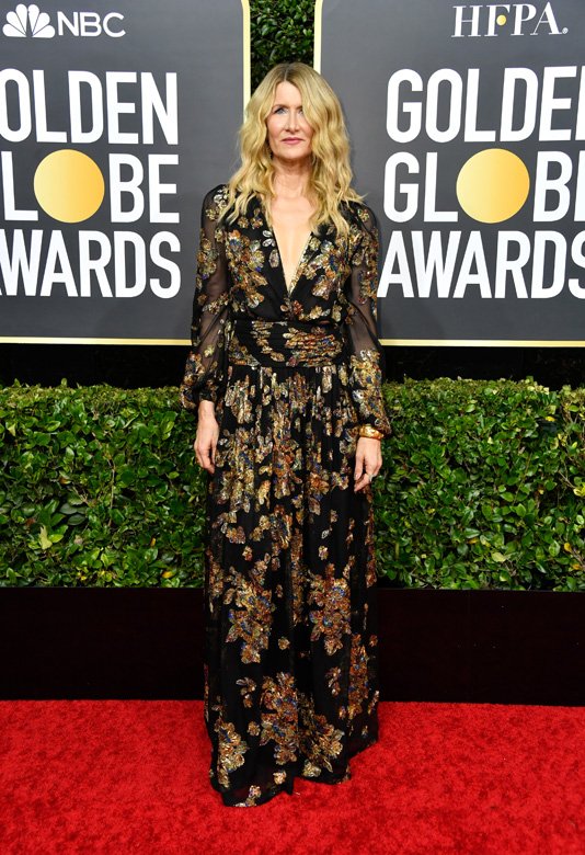 <strong>Laura Dern</strong> wearing <strong>Saint Laurent</strong> by Anthony Vaccarello<br />
 