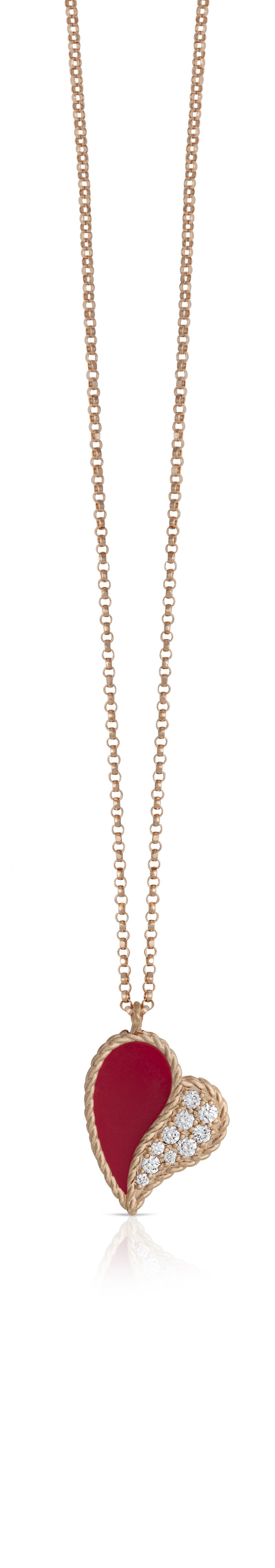 <strong>Roberto Coin</strong>, Princess Hearts pendant<br />
 
