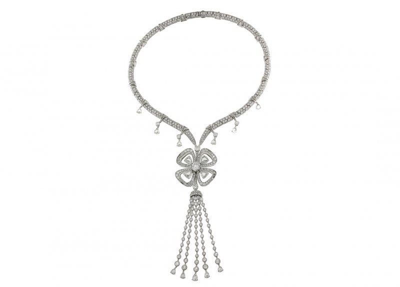<strong>Bvlgari</strong>, Fiorever high jewelry necklace<br />
 