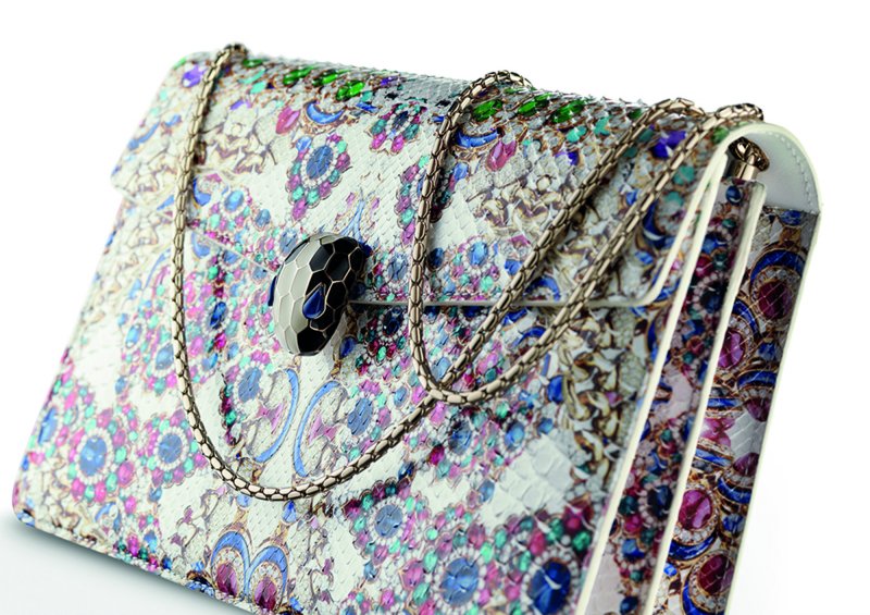 Bulgari Presents Limited Edition “Bejeweled” Serpenti Forever Bag