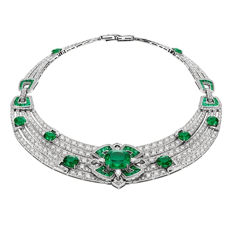 <strong>Bvlgari</strong> Emeralds Forever high jewelry necklace<br />
 