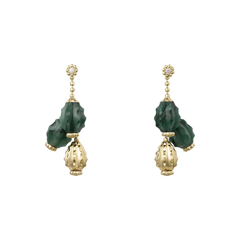 <strong>Cartier</strong>, Cactus de Cartier earrings<br />
 