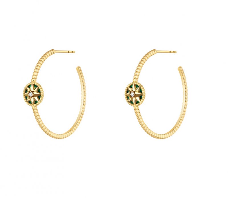 <strong>Dior</strong>, Rose des Vents earrings<br />
 