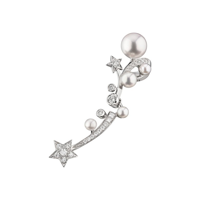 <strong>CHANEL</strong> Comètes Perles earring<br />
 