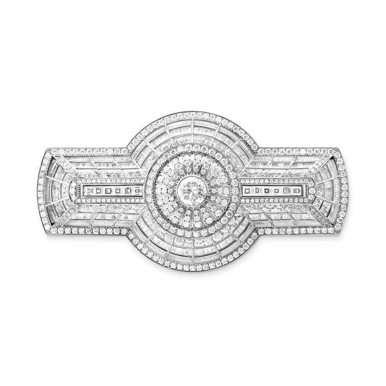 <strong>Boucheron</strong>, Paris, Vu Du 26 high jewelry collection, Verrière brooch<br />