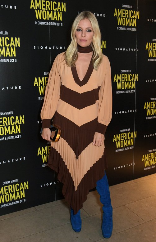 -<strong>Sienna Miller </strong>wearing <strong>Gucci</strong><br />