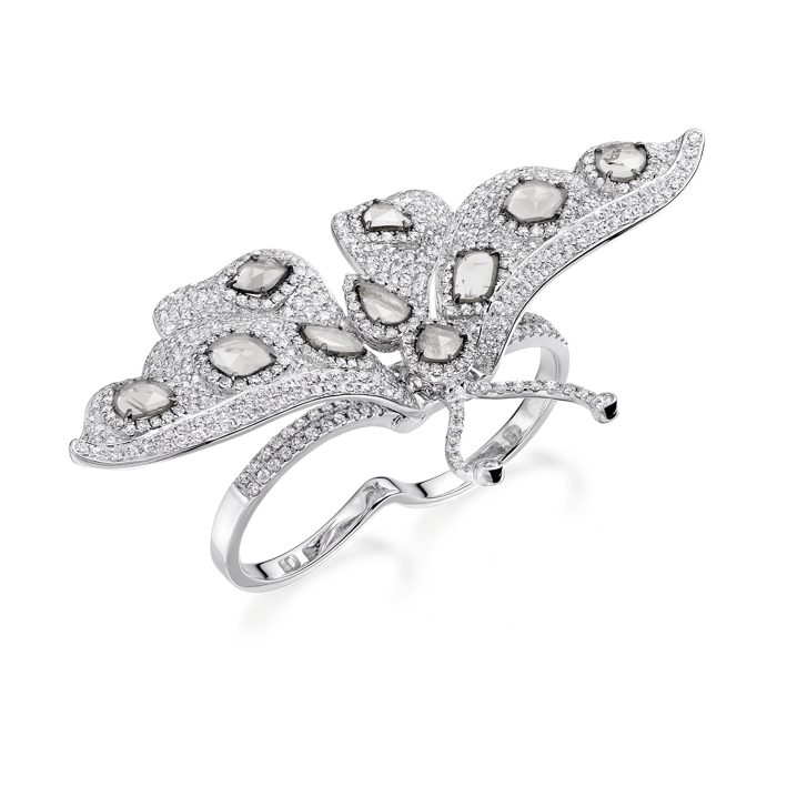 Fashionable Two-Finger Rings