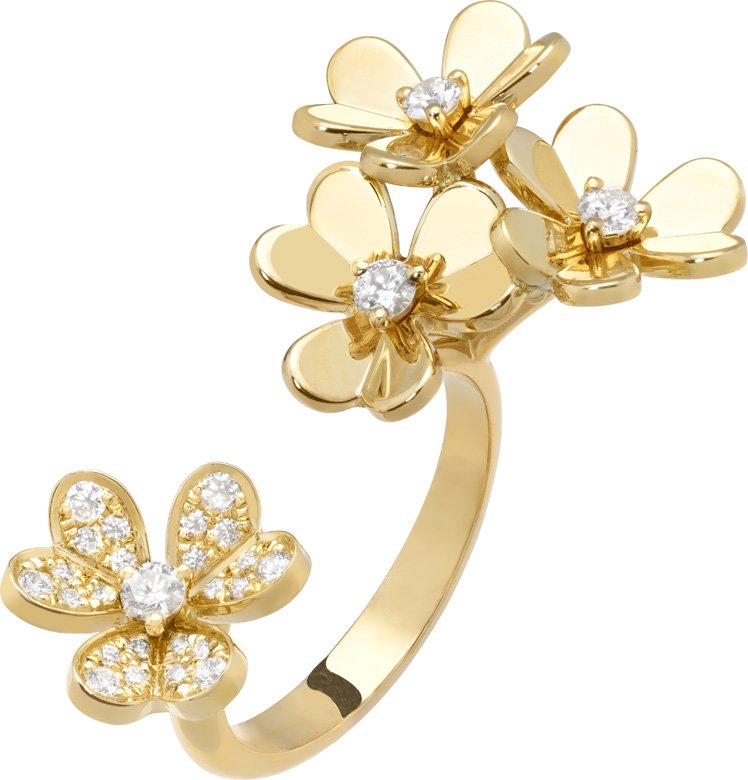 <strong>Van Cleef & Arpels</strong>, Frivole between-the-finger ring
