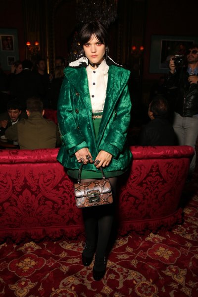 Celebrities at Paris Haute Couture Fall/Winter 2016-2017
