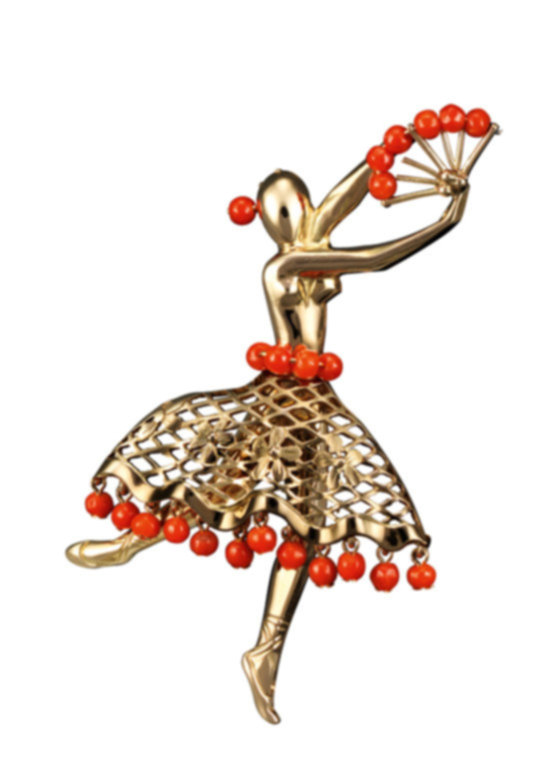 Dancer clip, made in 1943<br />
 