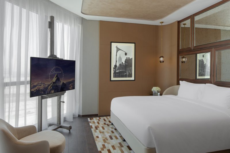 Don Corleone suite bedroom<br />