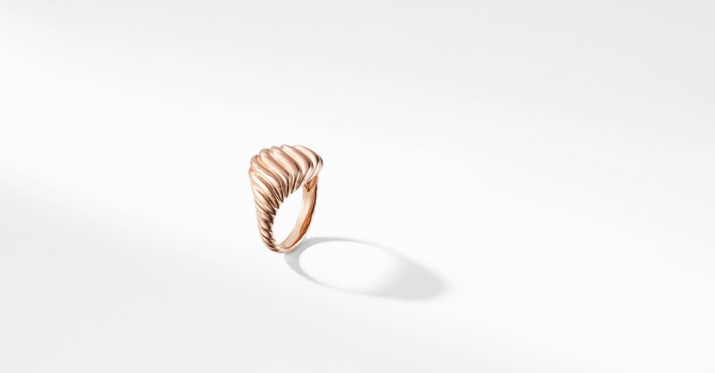 <strong>David Yurman</strong>, Pinky ring<br /> <em>Available at Bloomingdale's Dubai</em><br />
