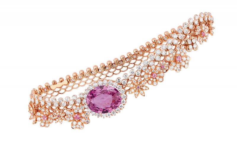 <strong>Dior</strong>, Dior Dior Dior high jewelry collection, Dentelle Tulle palm jewel<br />
 