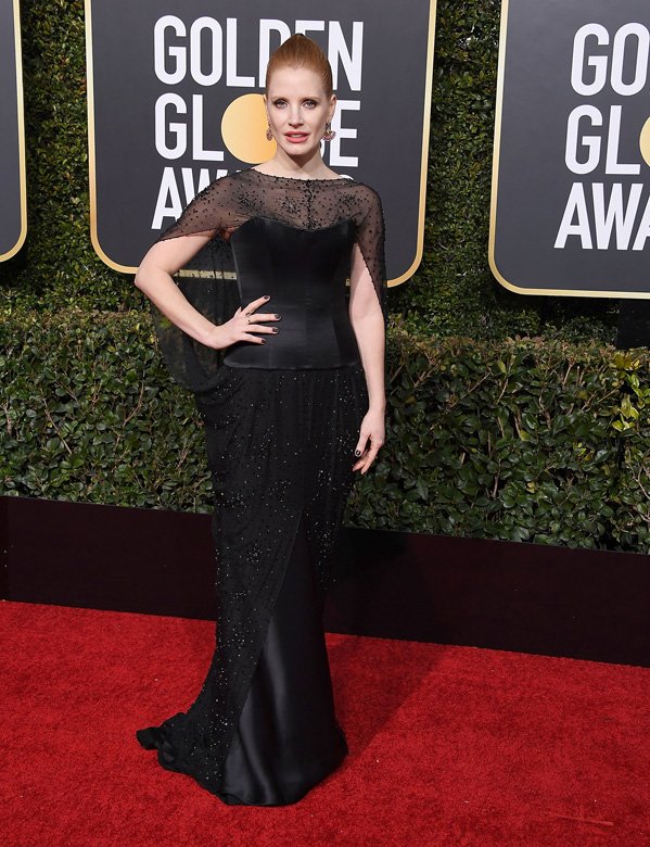 Jessica Chastain<br /> <em>Via Getty Images</em><br />