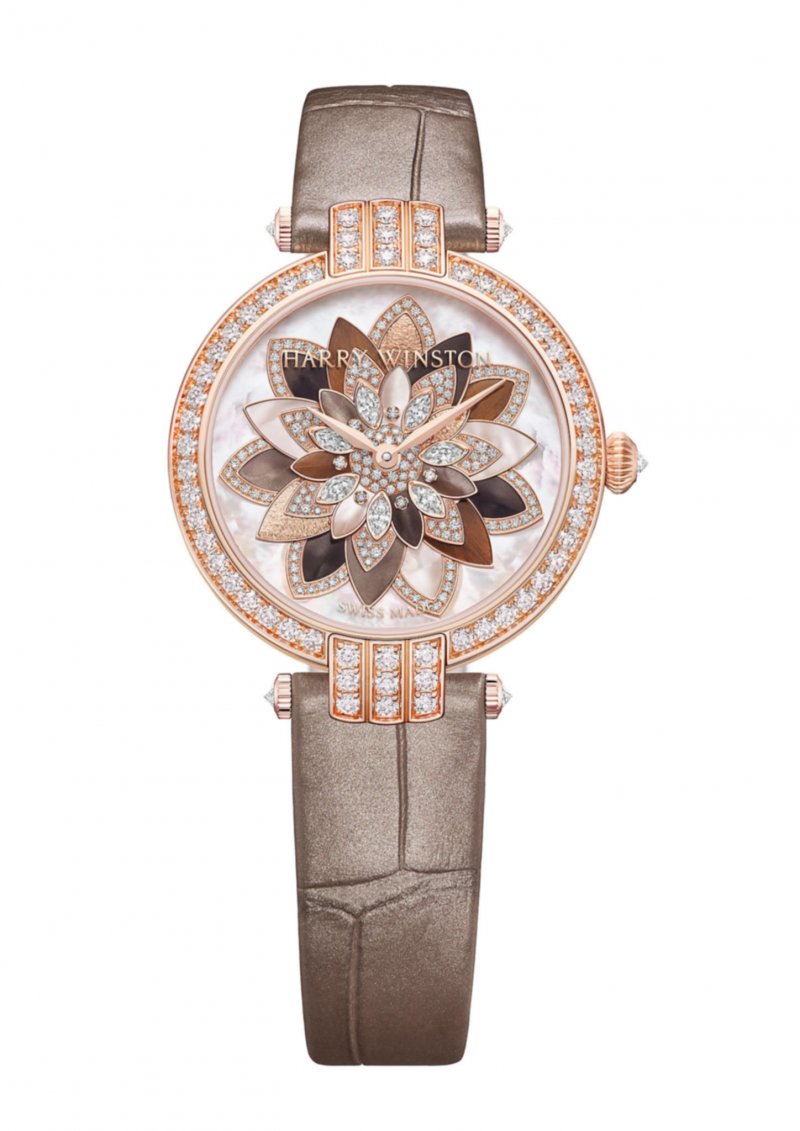 <strong>Harry Winston</strong>, Premier Lotus Automatic watch<br />
