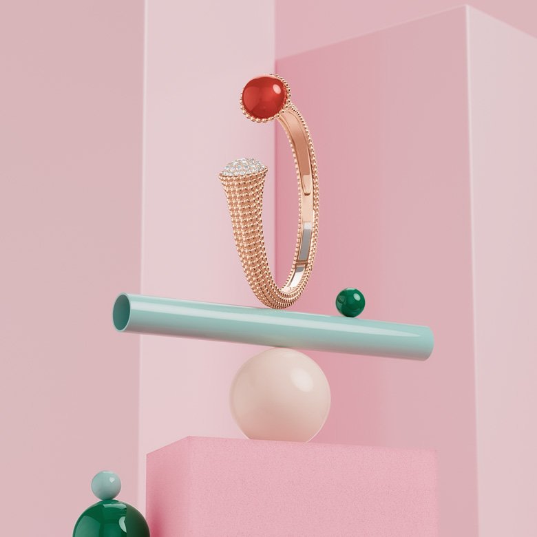 Perlée bracelet by Arthur Hoffner<br />
 