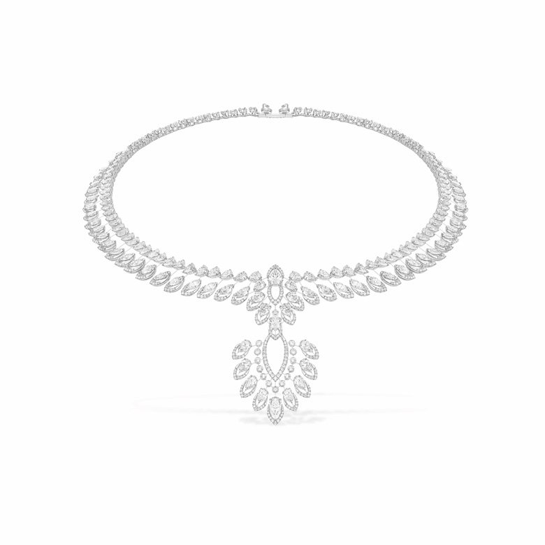 <strong>Messika</strong> <strong>Paris</strong> Desert Bloom high jewelry collection necklace<br />
 