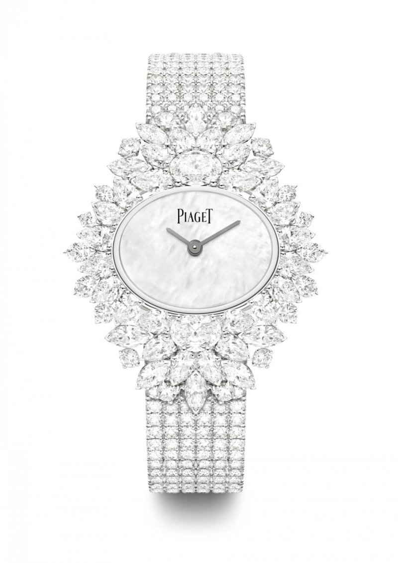 <strong>Piaget</strong>, Golden Oasis high jewelry collection, Glowing Sun watch<br />
 