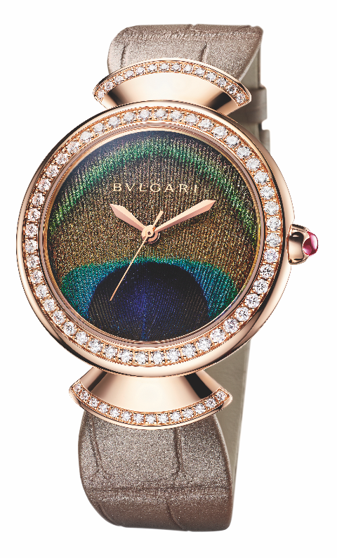 <strong>Bvlgari</strong>, Diva's Dream Peacock watch<br />
 