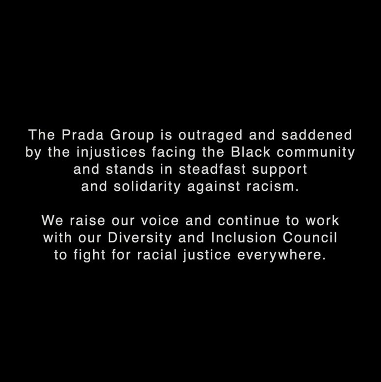 <p><em>Photo Courtesy of Instagram.com/miumiu</em></p> <p>As for <strong>Miu Miu</strong> and the <strong>Prada</strong> <strong>Group</strong>, they also raised their voice against injustice.</p>
